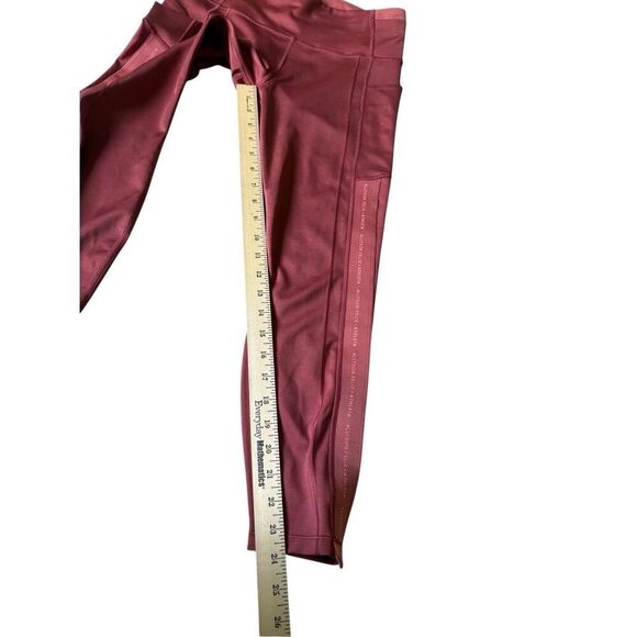Athleta Allyson Felix Ultimate Stash II Legend Tight Leggings size M Coral Red - Picture 6 of 12